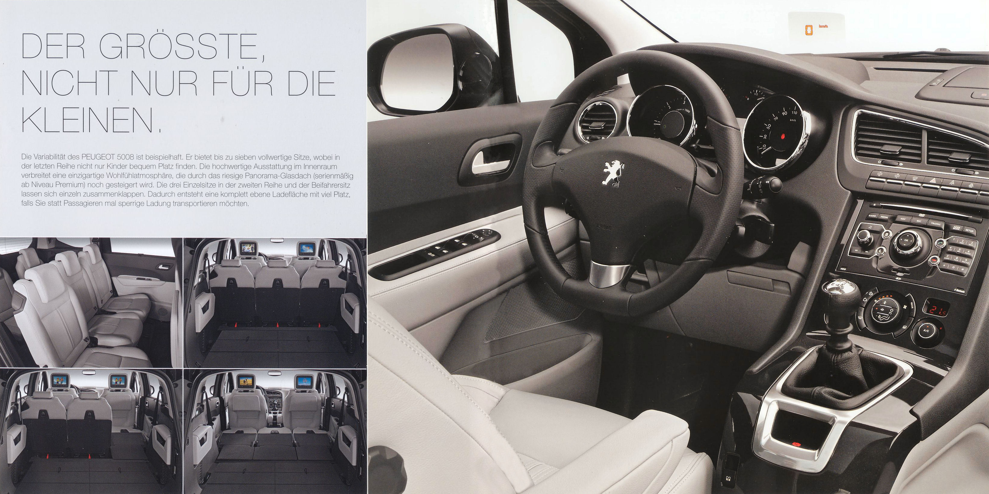 Indoor-Autoabdeckung passend für Peugeot 5008 I 2009-2017 Stars & Stripes  spezielle Design