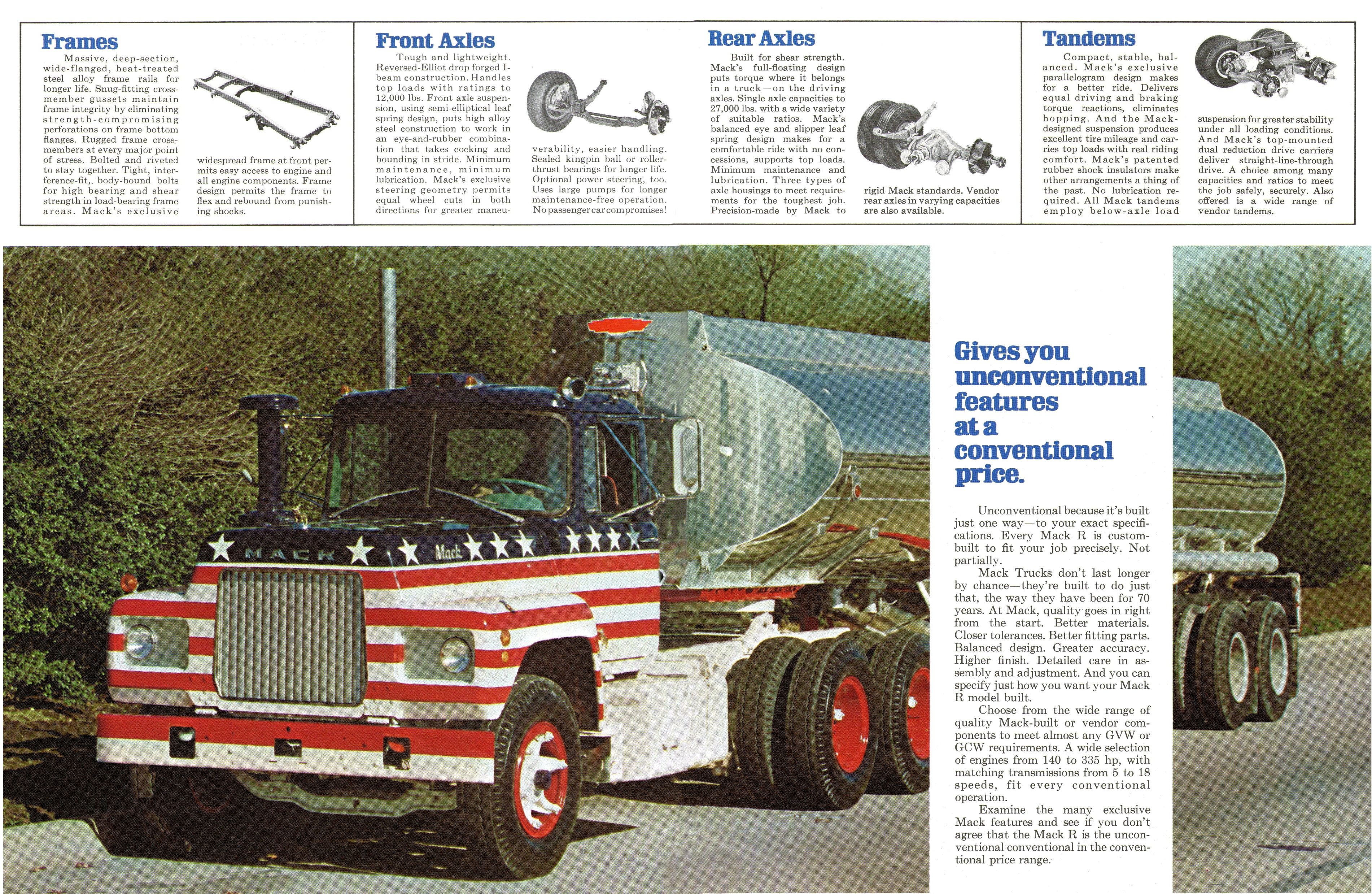 Mack R Series brochure